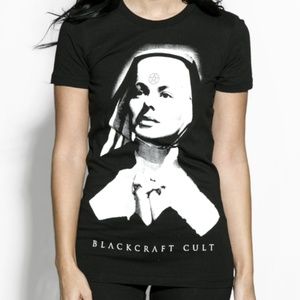 Blackcraft Cult Satanic Nun Witch Tshirt NWOT